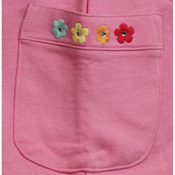 NEW 2007 Gymboree Spring Rainbow Yoga Pants 10 Flower Embroidery Pockets Lounge - Picture 6 of 6